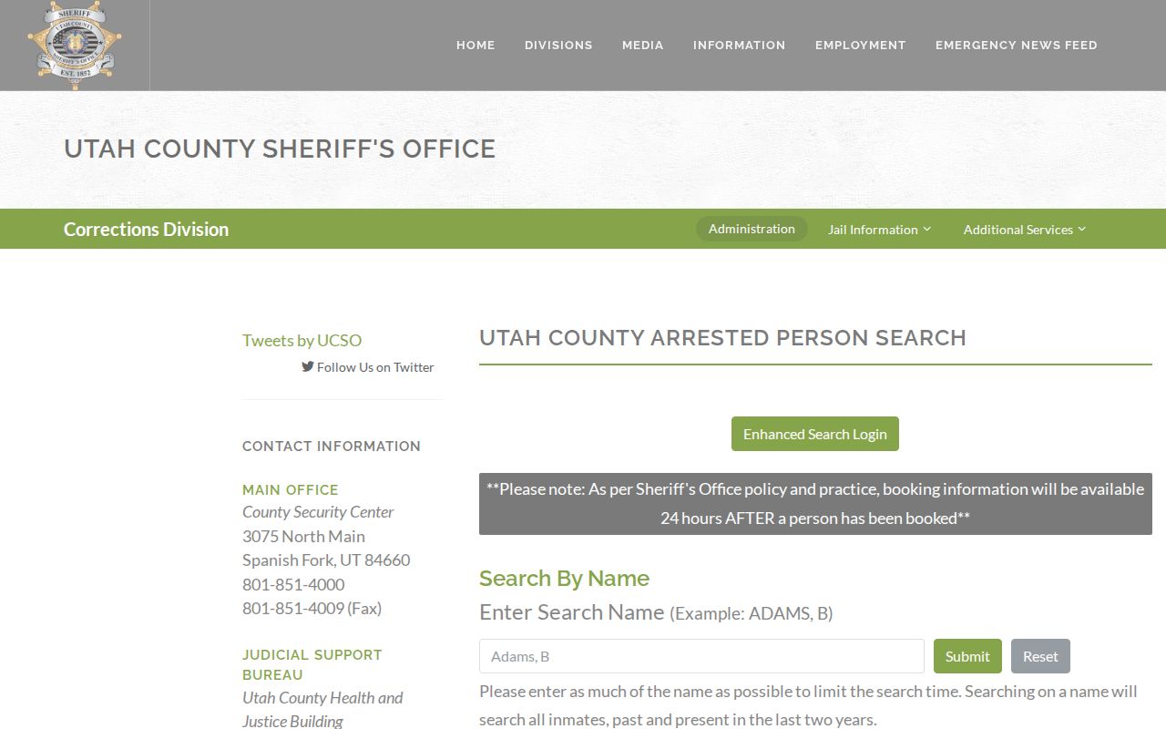 Saratoga Springs neighbors lookup view of Utah County arrested person search